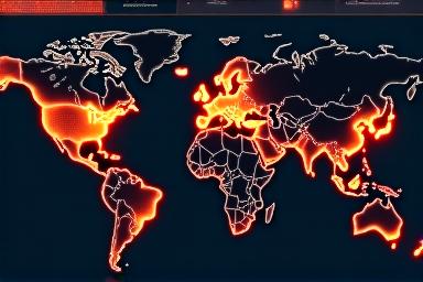 Supply Chain Monitor showing global logistics and shortage alerts